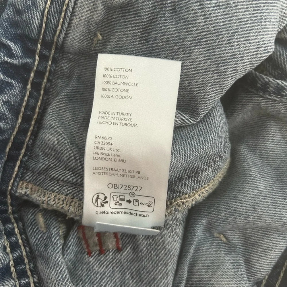 Urban outfitters denim mini skorts size 25 bonus A&F babydoll y2k top XS grunge